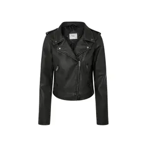 Leather jacket woman Pepe Jeans Ciry image-0