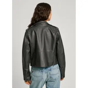 Leather jacket woman Pepe Jeans Ciry image-6