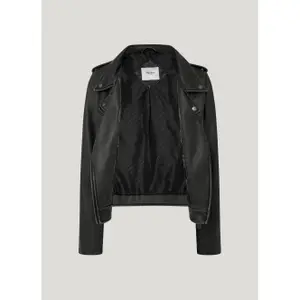 Leather jacket woman Pepe Jeans Ciry image-1
