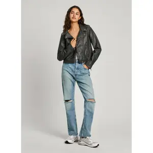 Leather jacket woman Pepe Jeans Ciry image-2