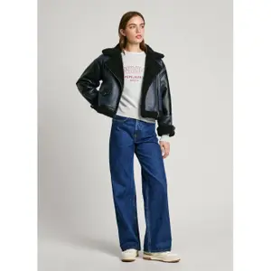 Fur jacket for women Pepe Jeans Brooklyn image-1