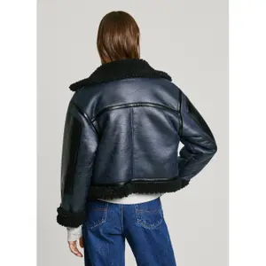 Fur jacket for women Pepe Jeans Brooklyn image-5