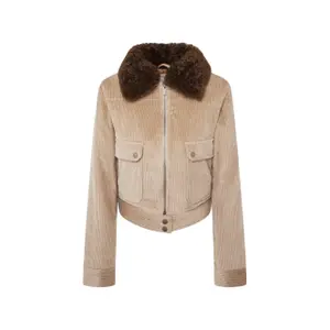 Velvet jacket for women Pepe Jeans Candance image-0