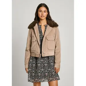 Velvet jacket for women Pepe Jeans Candance image-3