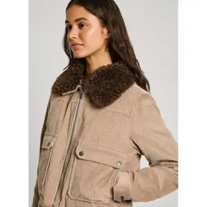 Velvet jacket for women Pepe Jeans Candance image-6