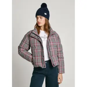Women's Pepe Jeans Bambi Plaid Puffer image-2