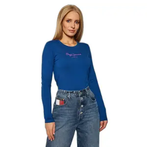 T-shirt de manga comprida feminina Pepe Jeans New Virginia image-1