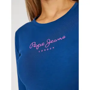 T-shirt de manga comprida feminina Pepe Jeans New Virginia image-4