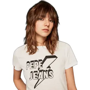 T-shirt de mulher Pepe Jeans Jeans Clover image-4