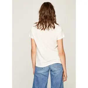 T-shirt de mulher Pepe Jeans Jeans Clover image-3