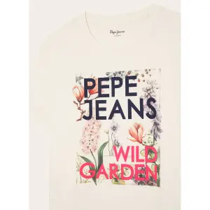 T-shirt de mulher Pepe Jeans Jeans Addison image-3
