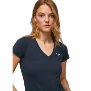 T-Shirt Frau Pepe Jeans Violette image-5