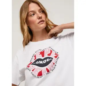 T-shirt de mulher Pepe Jeans Jeans Emmas image-4