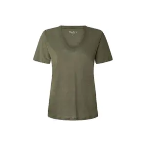 T-Shirt mit V-Ausschnitt, Damen Pepe Jeans Wanda image-0
