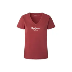 T-Shirt mit V-Ausschnitt, Damen Pepe Jeans Wendy image-0