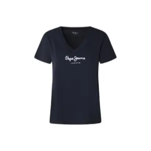 T-Shirt mit V-Ausschnitt, Damen Pepe Jeans Wendy image-0
