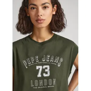T-shirt de mulher Pepe Jeans Amber image-3