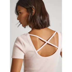 T-Shirt Frau Pepe Jeans Jeans Babette Solid image-4