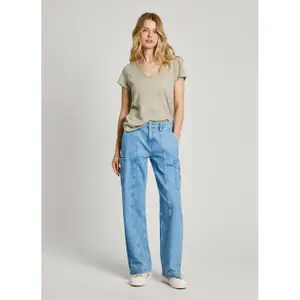 T-shirt de mulher Pepe Jeans Ezzy image-3