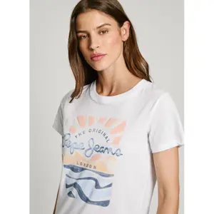 T-shirt de mulher Pepe Jeans Esha image-5