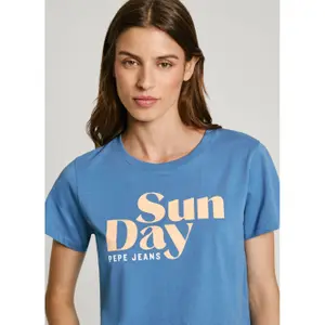 T-shirt de mulher Pepe Jeans Effie image-6