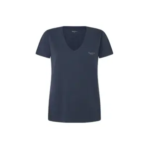 T-shirt com decote em V para mulher Pepe Jeans Fiore image-0