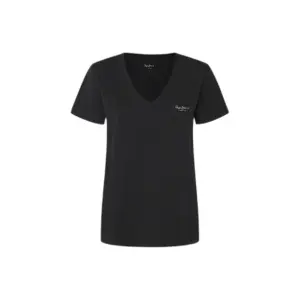 T-shirt com decote em V para mulher Pepe Jeans Fiore image-0