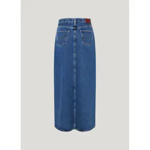 Long denim skirt for women Pepe Jeans image-3
