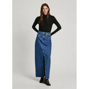 Long denim skirt for women Pepe Jeans image-1