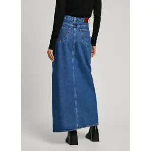 Long denim skirt for women Pepe Jeans image-4