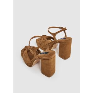 Damskie sandały na obcasie Pepe Jeans Lenny Bow image-2