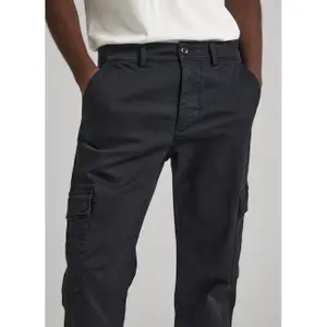 Schmal geschnittene Cargohose Pepe Jeans Twill image-4
