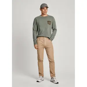 Slim five-pocket corduroy broek Pepe Jeans image-1