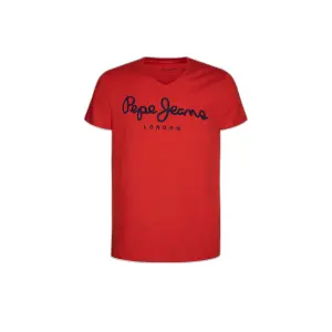 T-Shirt mit V-Ausschnitt Pepe Jeans Original Stretch image-1