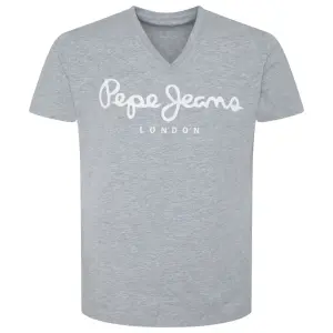 T-Shirt mit V-Ausschnitt Pepe Jeans Original Stretch image-0