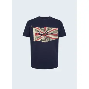 T-Shirt Pepe Jeans Flag Logo image-1