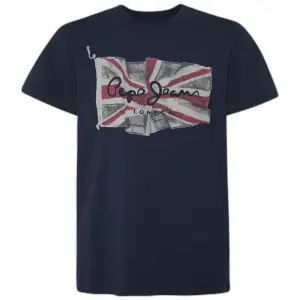 T-Shirt Pepe Jeans Flag Logo image-0
