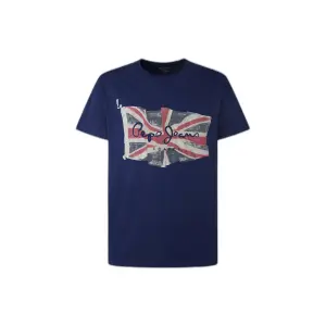 T-Shirt Pepe Jeans Flag Logo N image-0