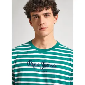 Camiseta de rayas Pepe Jeans Eggo image-5