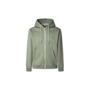 pm5800017-679-sweatshirt-a-capuche-pepe-jeans-macbeth-melange-zip-military-green