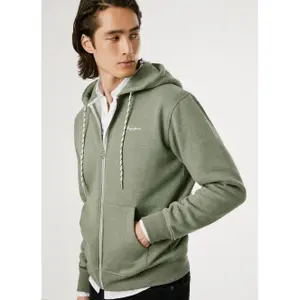 Sweatshirt à capuche Pepe Jeans Macbeth melange Zip image-1