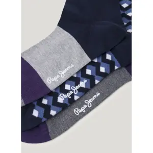 Meias Pepe Jeans Colorblock GeoCR (x3) image-2