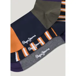 Meias listradas Pepe Jeans Colorblock (x3) image-2