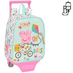 Sac à dos avec chariot enfant Peppa Pig image-0