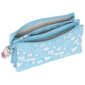 Etui mit 3 Fächern Kind Peppa Pig image-1