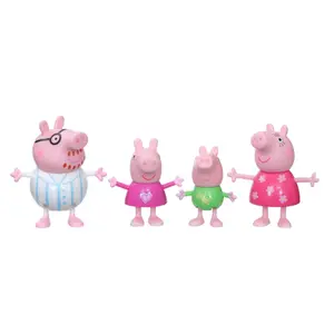 Peppa and her family figurines Peppa Pig (x4) image-4