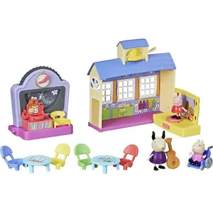 Figurine e 10 accessori Peppa Pig La guardería de Peppa (x3)