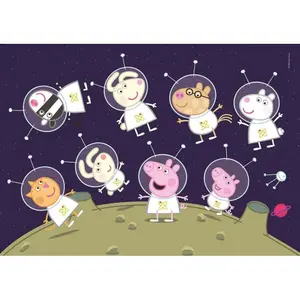 60 piece coloring puzzle Peppa Pig image-1