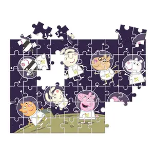 60 piece coloring puzzle Peppa Pig image-4