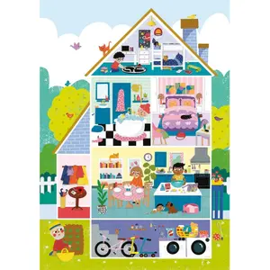 60 piece puzzle Peppa Pig Home Sweet Home image-1